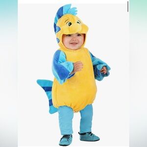 Infant Flounder Fish Costume, The Little Mermaid 9-12mo